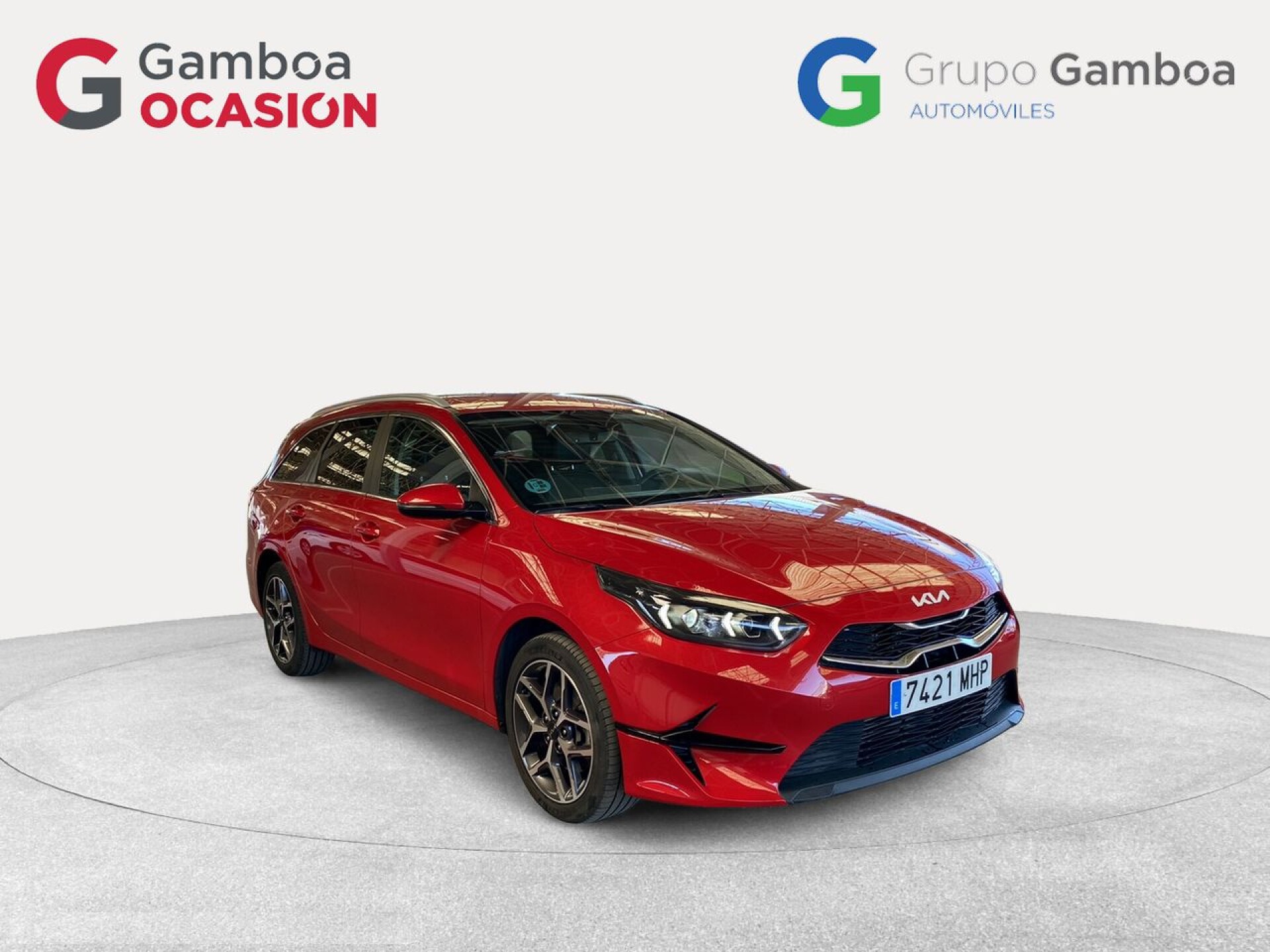 Foto 2 del anuncio Kia Ceed Tourer 1.0 T-GDi 88kW (120CV) Tech  de Ocasión en Madrid