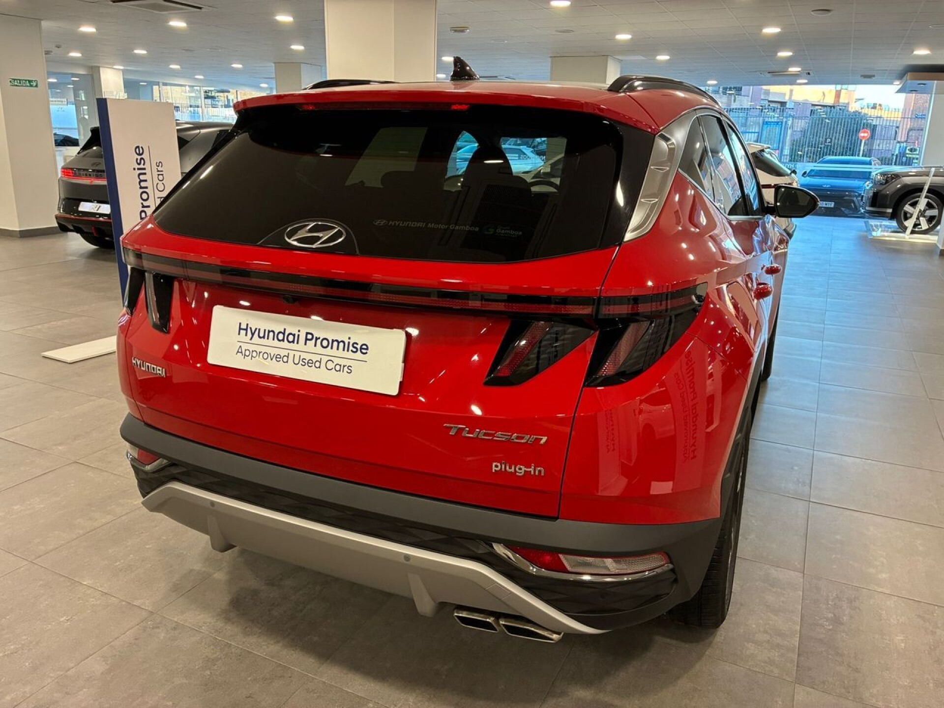 Foto 2 del anuncio Hyundai Tucson 1.6 TGDI PHEV 195kW Tecno Sky Auto 4x4  de Ocasión en Madrid