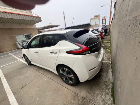 Foto impresión del anuncio Nissan Leaf 40kWh N-Connecta  de Ocasión en Madrid