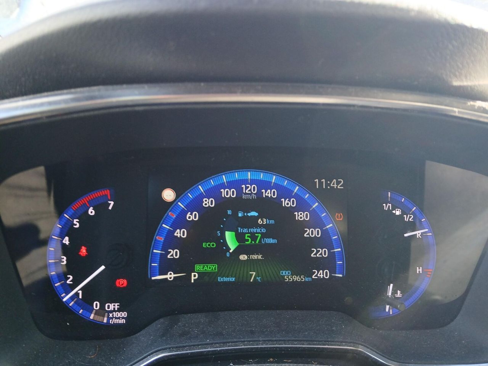 Foto 5 del anuncio Toyota Corolla 1.8 125H ACTIVE TECH E-CVT  de Ocasión en Madrid