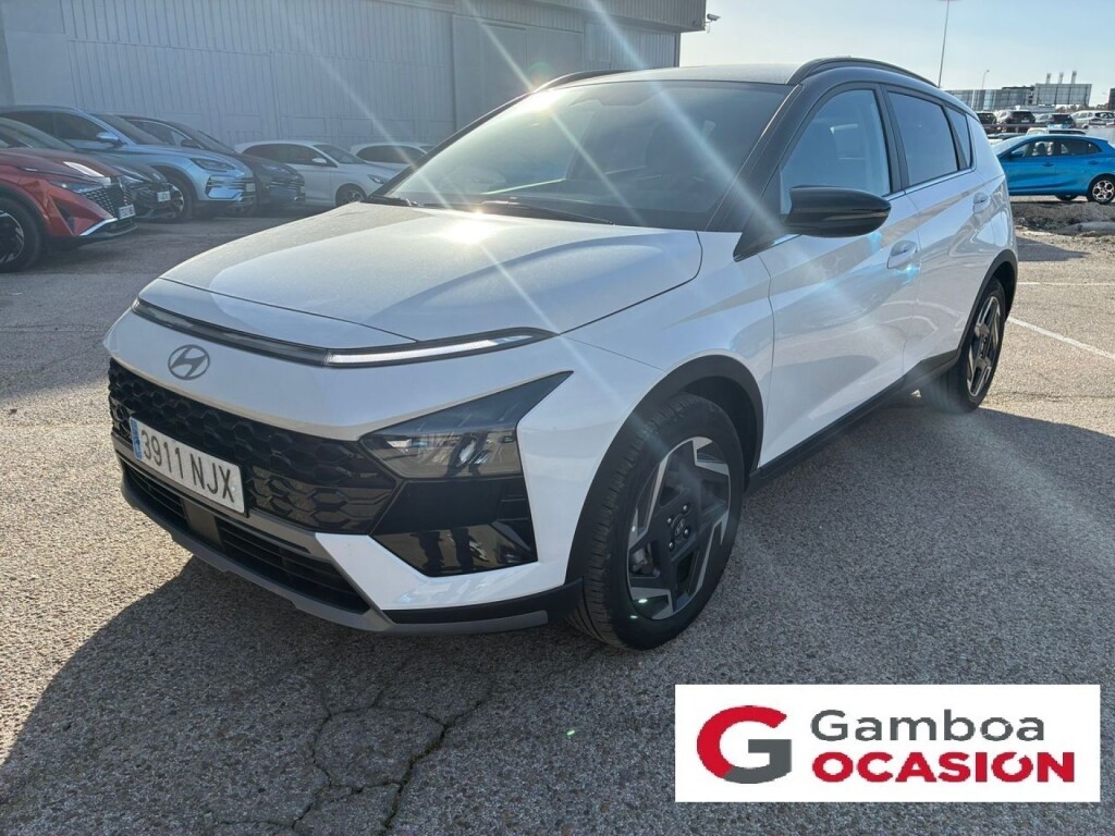 Foto principal del anuncio Hyundai Bayon 1.0 TGDI 74kW (100CV) 48V Tecno DCT  de Ocasión en Madrid