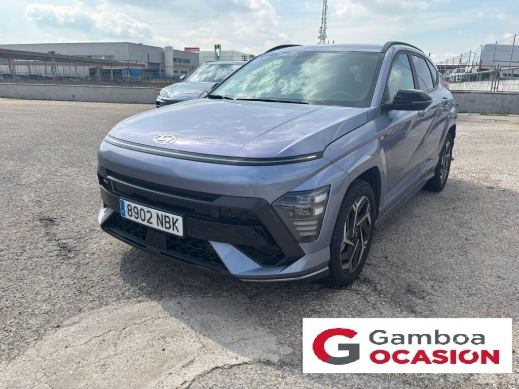 Foto principal del anuncio Hyundai Kona HEV 1.6GDI 129CV DT N Line  de Ocasión en Madrid